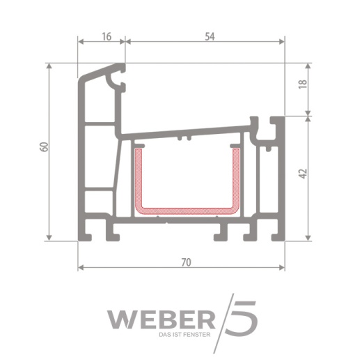 Рама 5-ти камерная в Актау
