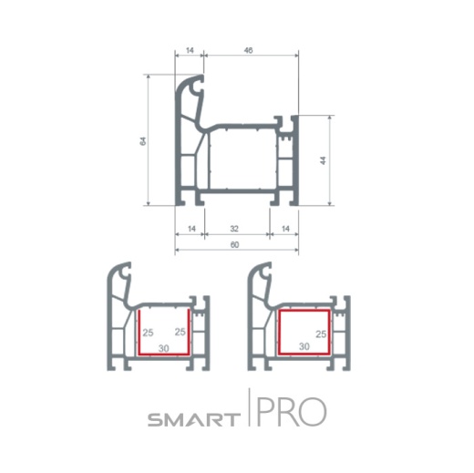 Рама 4-х камерная в Актау