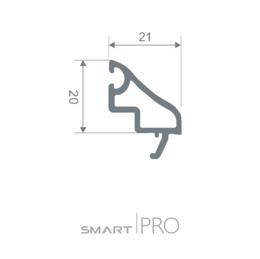 Штапик универсальный 20 мм в Актау